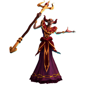 This is the Avatar Image for the Zarok (Medievil) AI Voice and Text to Speech Generator